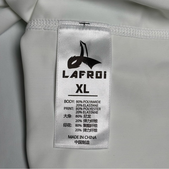 LAFROI Long Sleeve Baselayer Skins Performance Fit Compression Rash Guard-Men XL - Picture 9 of 11